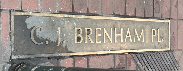 San Francisco sidewalk street name plaques 2