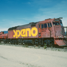 Speno Rail Services logo and livery
