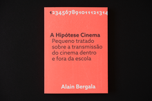 <cite>A Hipótese Cinema</cite> by Alain Bergala