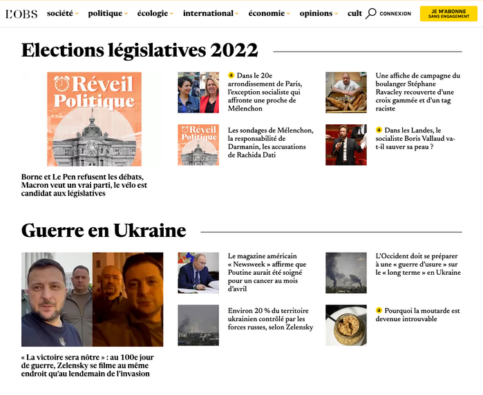 L’Obs website 5
