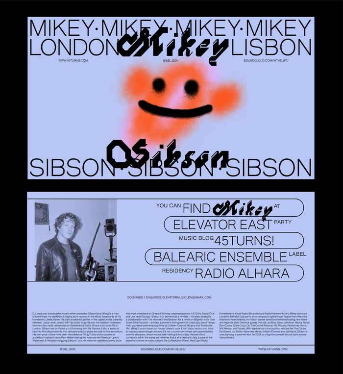 Mikey Sibson press kit 2022 2