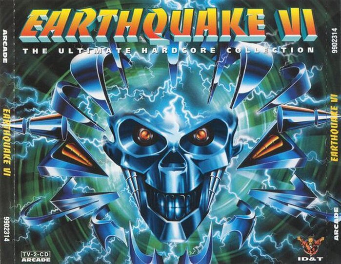 Earthquake VI, 1997, subtitle set in Frutiger