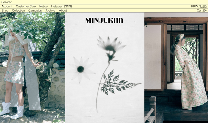 Minju Kim website 10