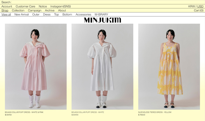 Minju Kim website 11