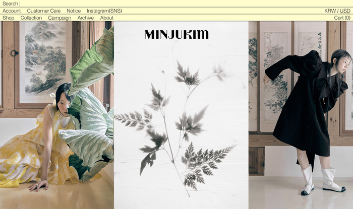 Minju Kim website 2