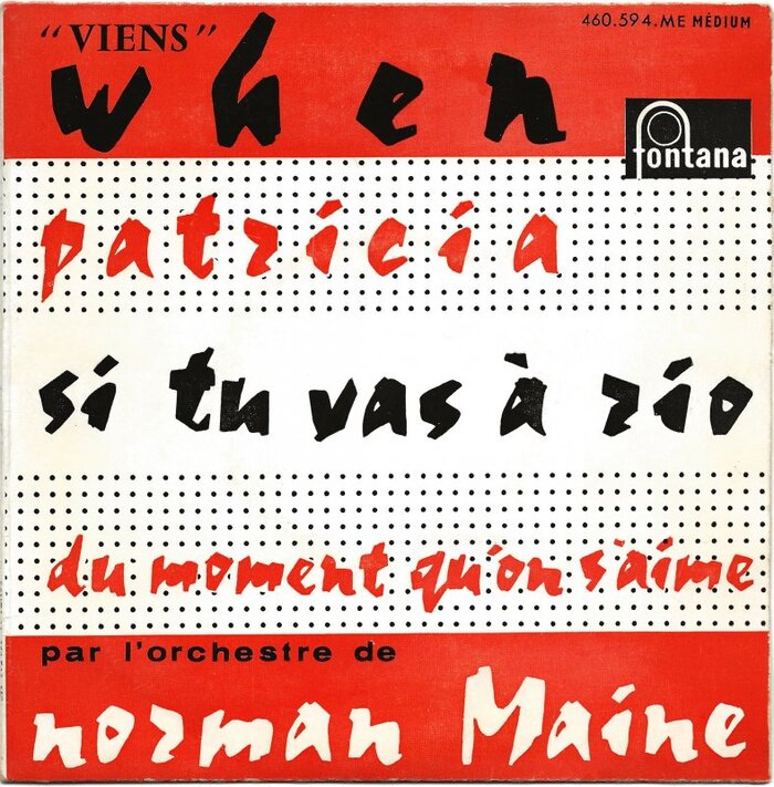 Norman Maine et son orchestre – 6e Série EP cover 1