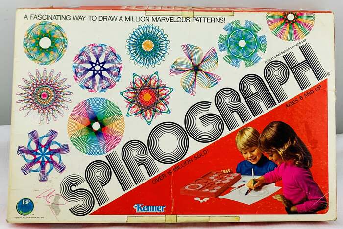 Kenner Spirograph and Spirotot (1976) 1