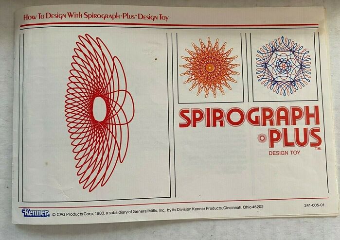 Kenner Spirograph Plus (1983) 2