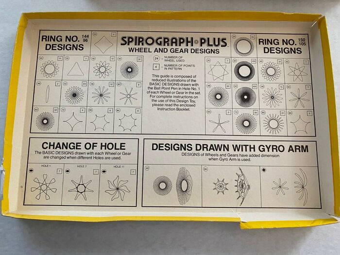 Kenner Spirograph Plus (1983) 3