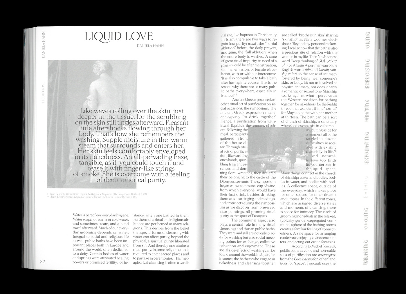 Oasis exhibition and Oasis – A Spa Reader by Christiane Peschek