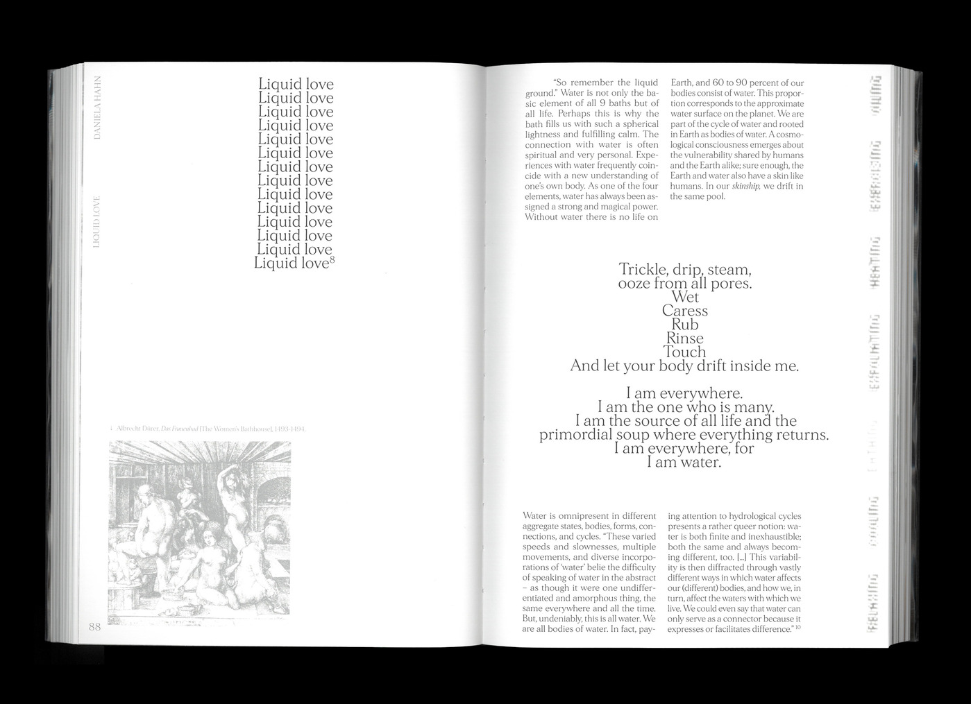 Oasis exhibition and Oasis – A Spa Reader by Christiane Peschek