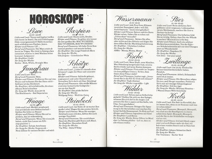  for the names of the zodiac signs