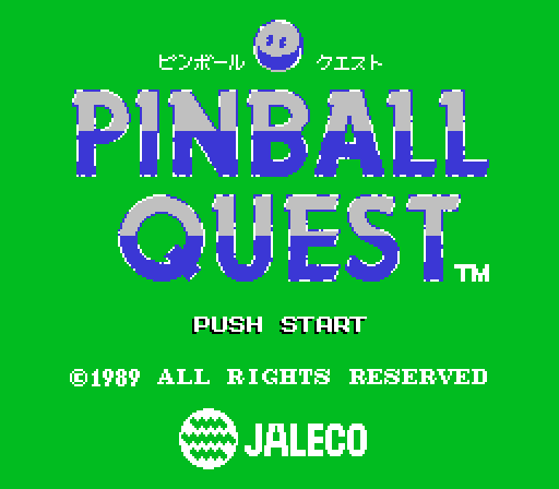 The game’s title is also not-so-faithfully redrawn for the title screen.