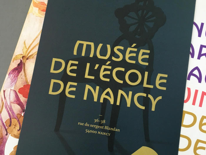 Musée de l’École de Nancy visual identity 1