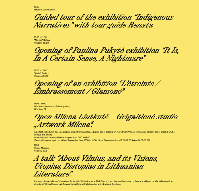 Vilnius Gallery Weekend 2021 5