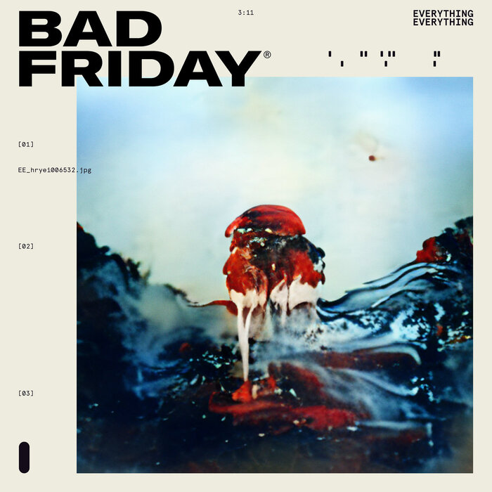 Everything Everything – Raw Data Feel album art, single covers, posters, website 3