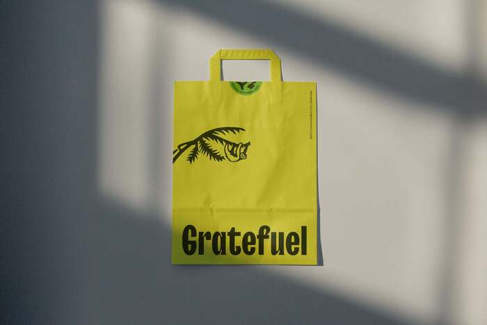 Gratefuel Cafe visual identity 3