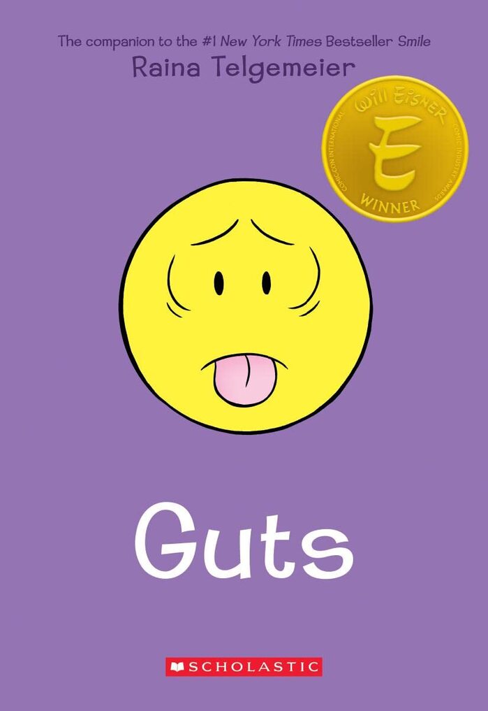 Front cover of Guts (paperback edition)