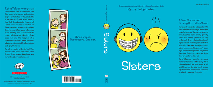 Jacket of Sisters (hardback edition)