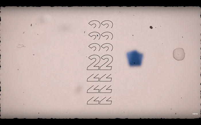This is one of those effects where a cropped repeat is added below and removed from the top to give the illusion of movement without any part actually moving. This effect for 22 is used a lot in this video.