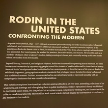 <cite>Rodin in the United States: Confronting the Modern</cite> at The Clark