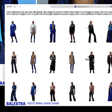 Balestra visual identity and website