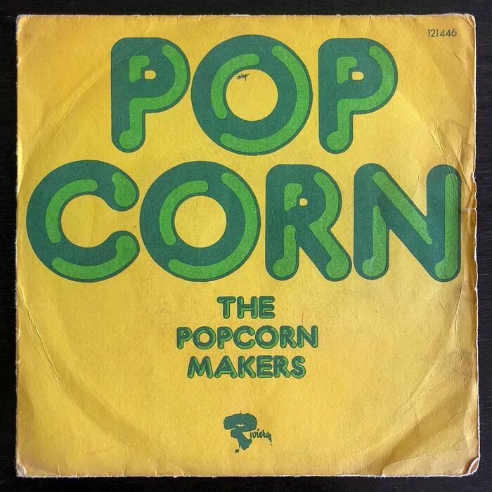The Popcorn Makers – “Popcorn” single cover 1