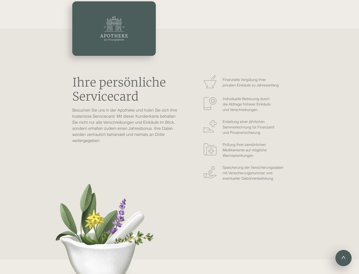 Apotheke zur Triumphpforte / Leopold’s Spezialkräuter website 3