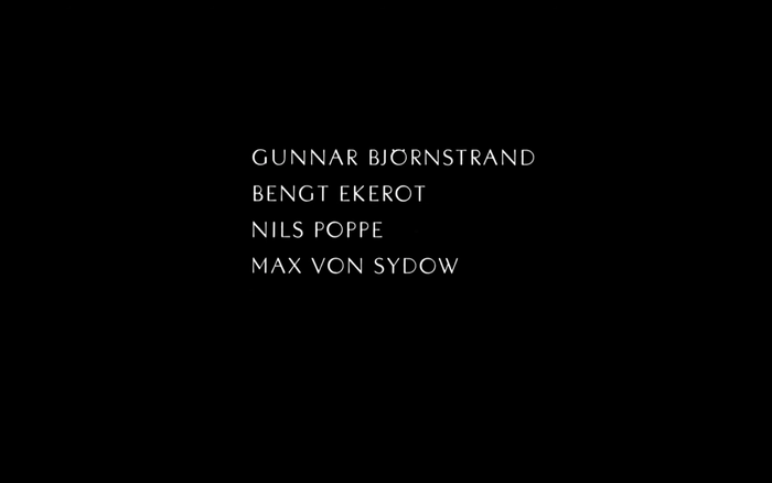 Det sjunde inseglet opening titles 4