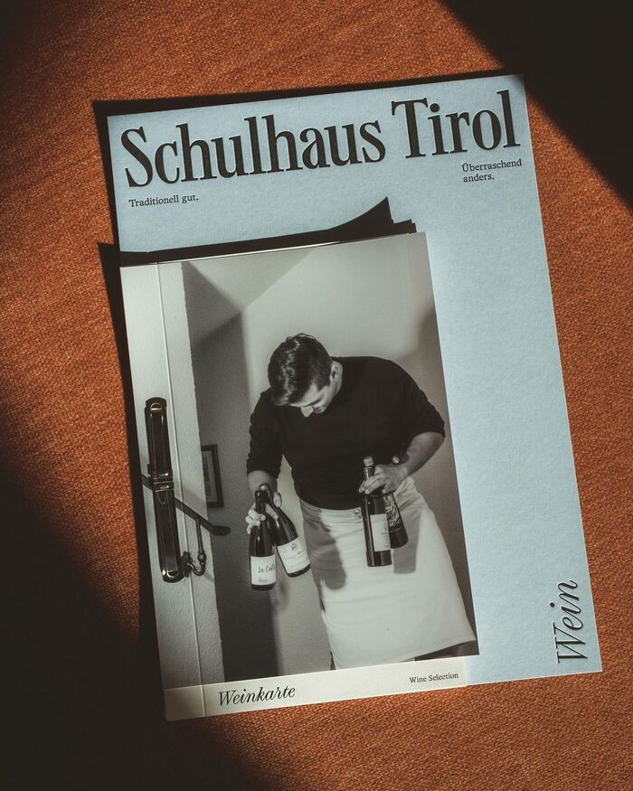 Schulhaus Tirol visual identity 2