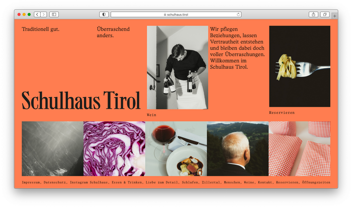 Schulhaus Tirol visual identity 6