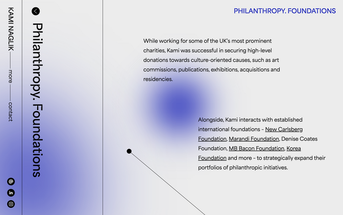 Kami Naglik portfolio website 4