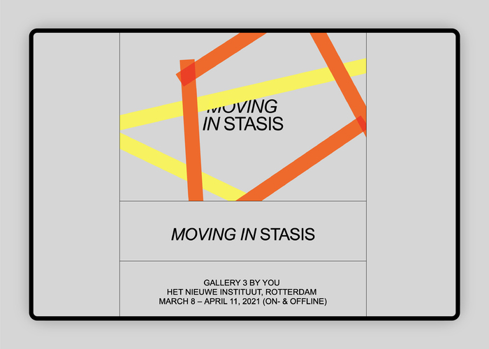 Moving in Stasis exhibition website 2
