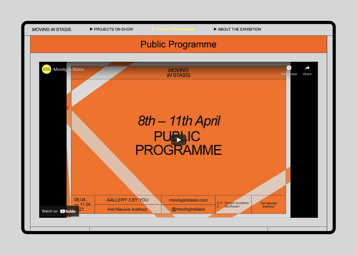 Moving in Stasis exhibition website 5