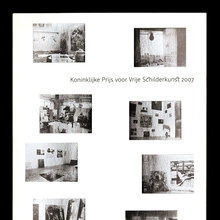 Koninklijke Prijs voor Vrije Schilderkunst 2007 booklet