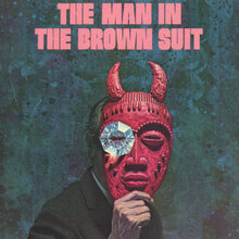 <cite>The Man in the Brown Suit</cite> by Agatha Christie (Dell, 1970 and 1974)