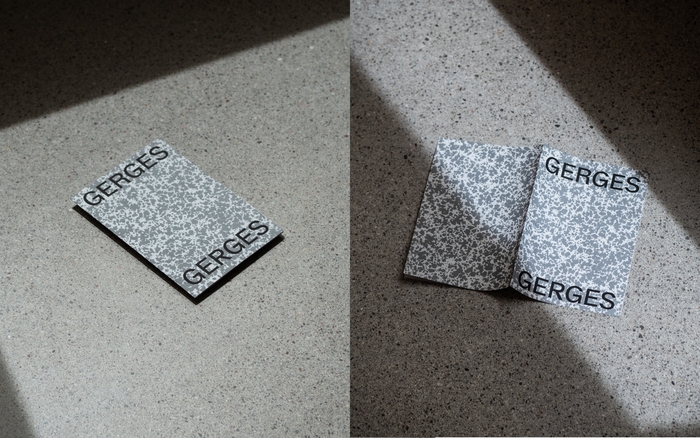 Folded brochure