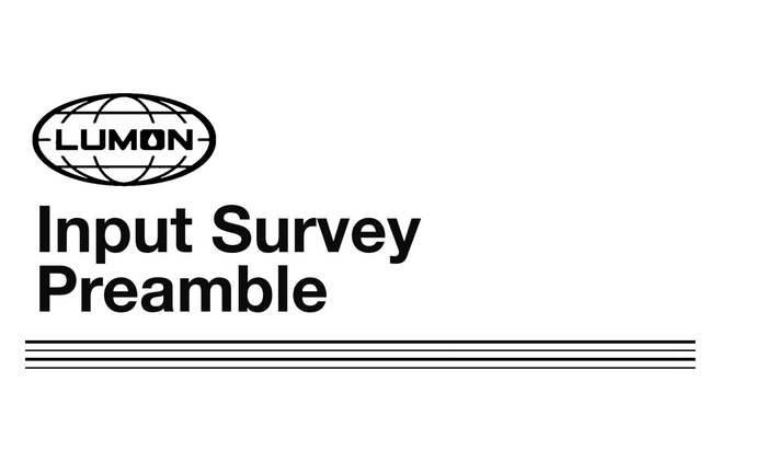 Manifold Extended CF with  for “Input Survey Preamble”