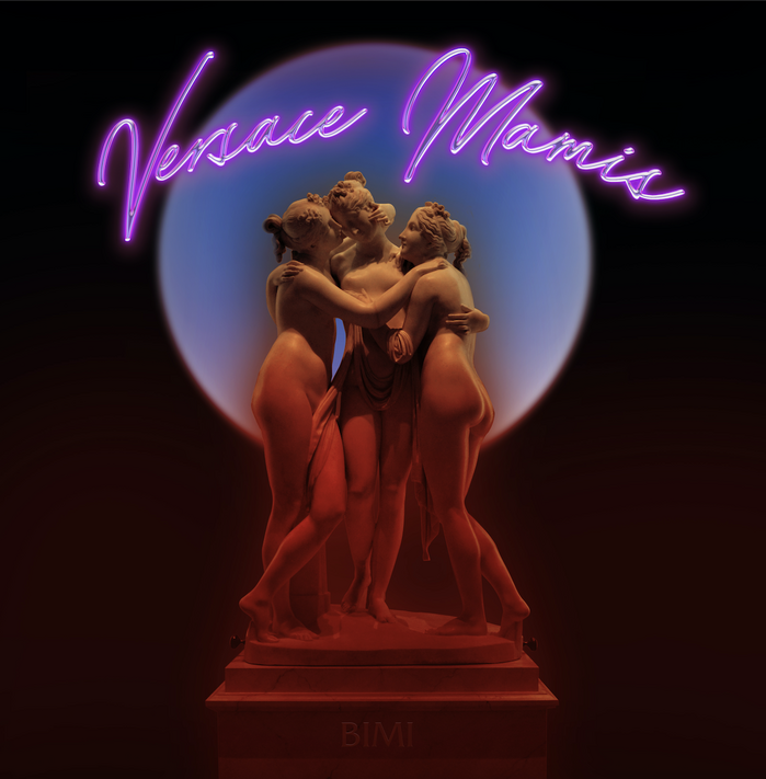  with glow effect for the “Versace Mamis” single, July 2022