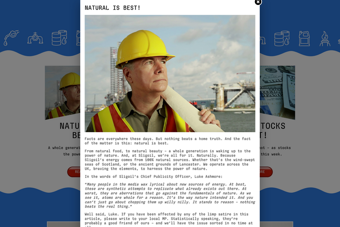 Sligoil website 2