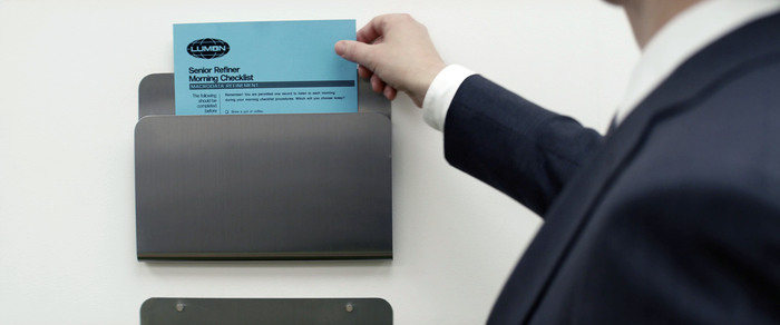 Forma DJR on the Senior Refiner Morning Checklist