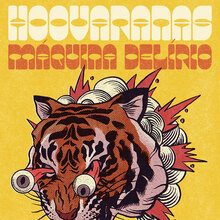 Hoovaranas &amp; Máquina Delírio at Bro Cave gig poster