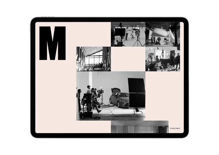Match Artists portfolio website 3