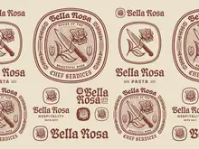 Bella Rosa brand identity