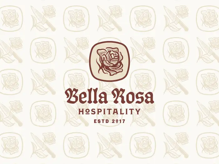 Bella Rosa brand identity 3