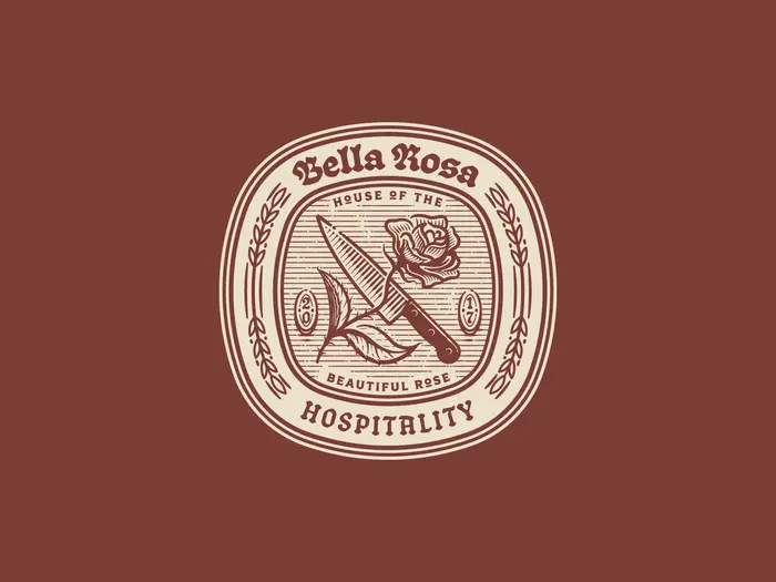 Bella Rosa brand identity 4