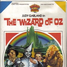 <cite>The Wizard of Oz</cite> VHS cover