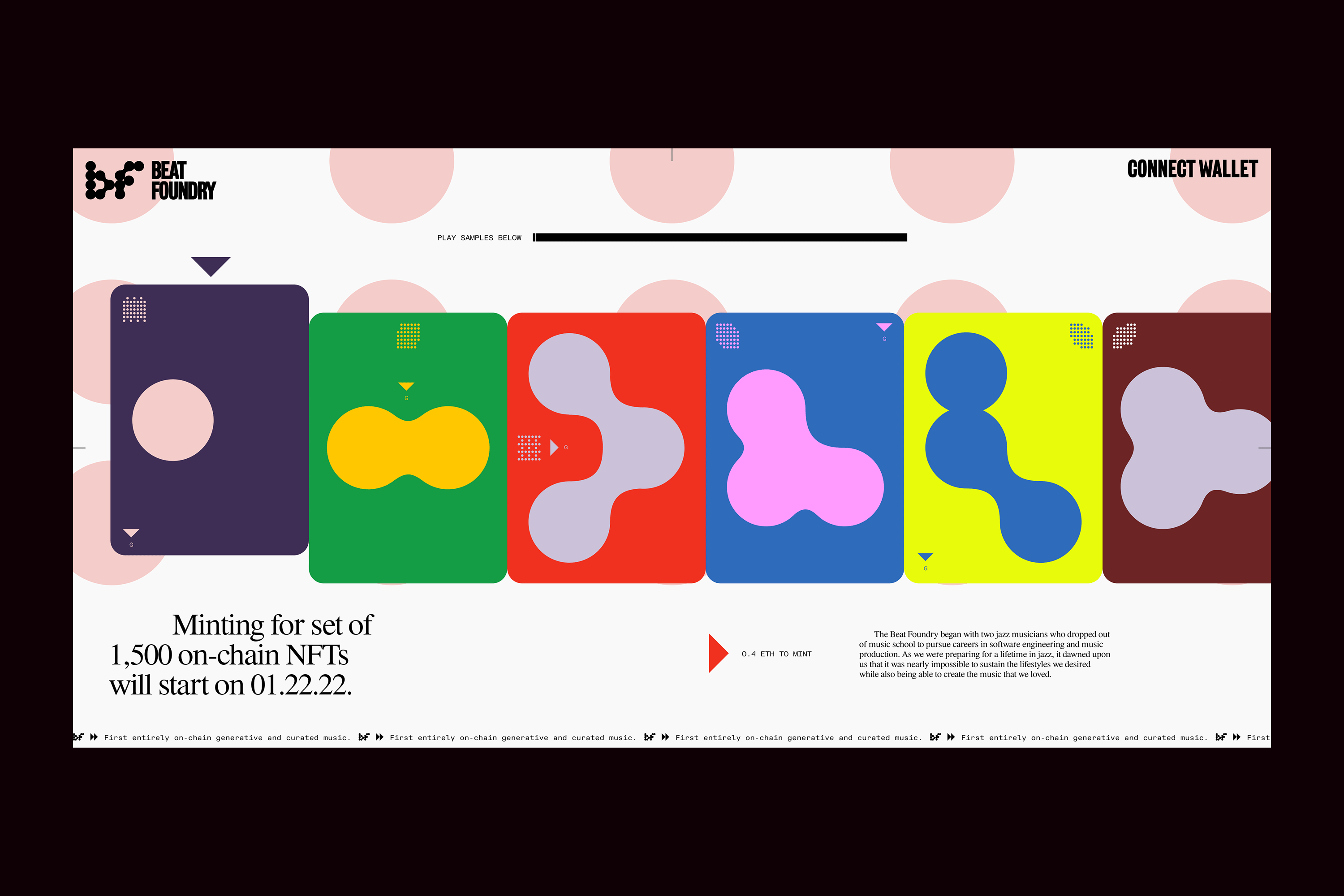 Beat Foundry visual identity 2