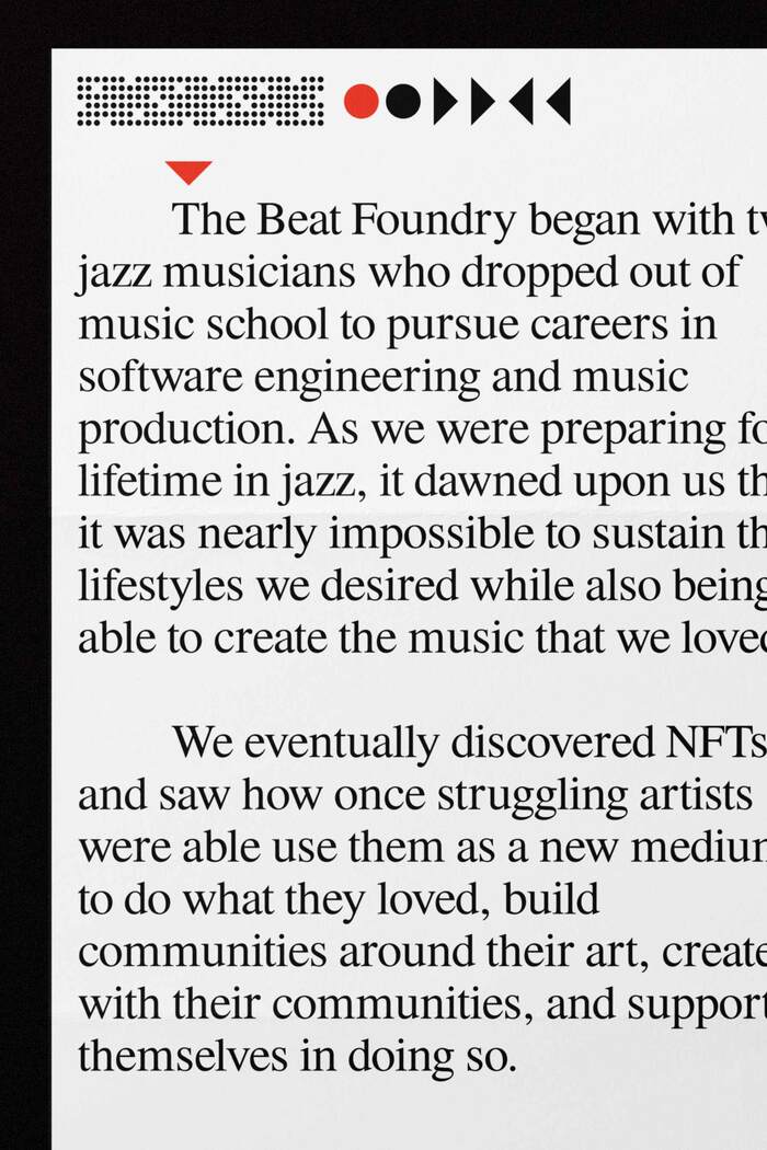 Beat Foundry visual identity 5