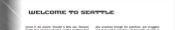 Page header in New Seattle, in .